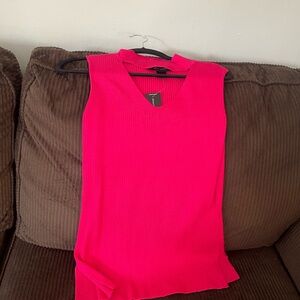 Ashley Stewart Hot Pink Tank Top